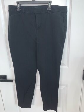 Old Navy Pixie Black Cropped Women's Ankle Pants